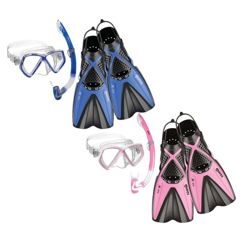 Mares-Kids Pirate Mask + Junior X-One Kids Snorkel Set