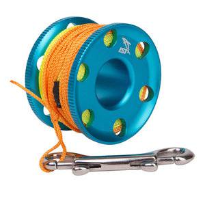 Ist Divers Alloy Finger Spool - Blue 30m