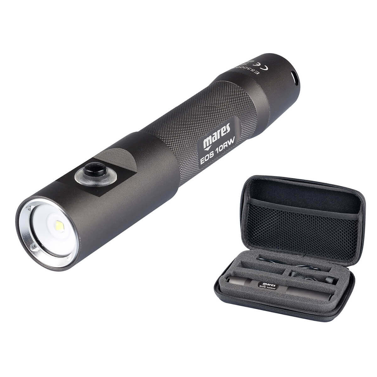 Mares EOS 10RW Dive Torch - 1000 Lumen Wide Angle Torch