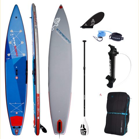 Starboard Touring Deluxe 14' iSUP - Paddleboard Bundle - Carbon Fibre Paddle