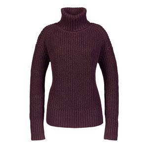 Musto Womens Marina Roll Neck Knit Jumper - Fig