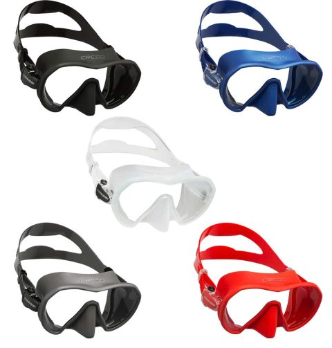 Cressi Z1 Frameless, Single Lens Dive Mask - All Colours