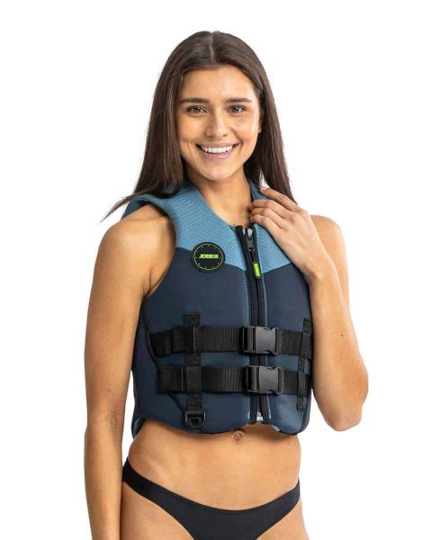 Jobe Womens Neoprene Vest + PFD - Midnight Blue Impact Vest