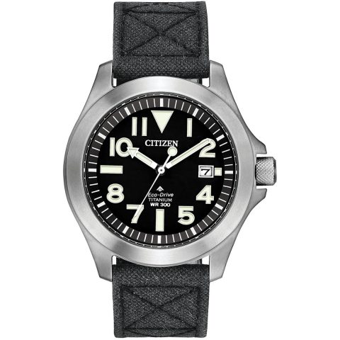 Citizen Mens Grey Tough Promaster Dive Watch