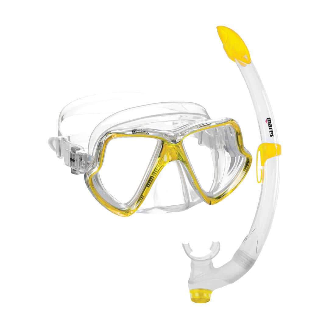 Mares Wahoo Mask + Snorkel Set Yellow