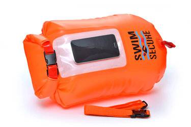 Swim Secure 28L Window Dry Bag - Tow Float - Orange