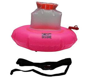 Swim Secure Open Water Swimming Tow Float Donut Pink