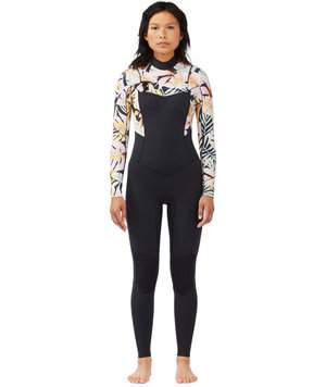 Billabong Womens Salty Dayz 3/2mm CZ Steamer Wetsuit - Paradise Black