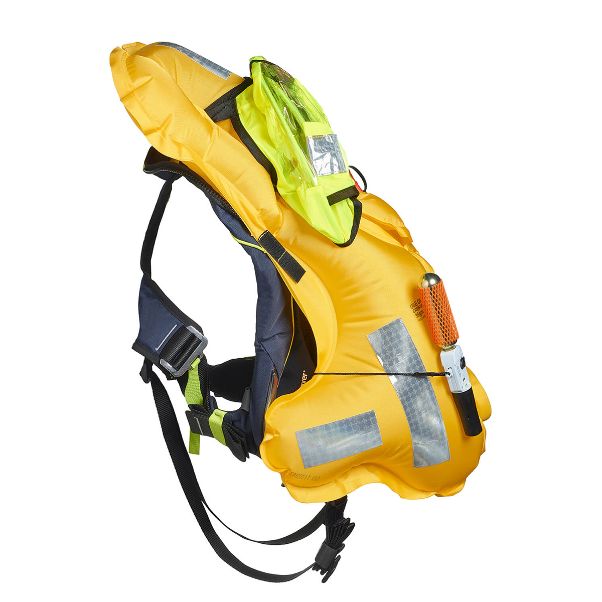 Crewsaver Ergofit 190N Offshore Sailing Lifejacket Inflated Side View