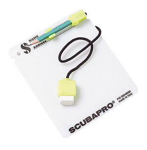 Scubapro Dive Slate With Pencil and Rubber