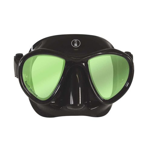 Fourth Element Aquanaut Diving + Freediving Mask - Contrast Lens Black