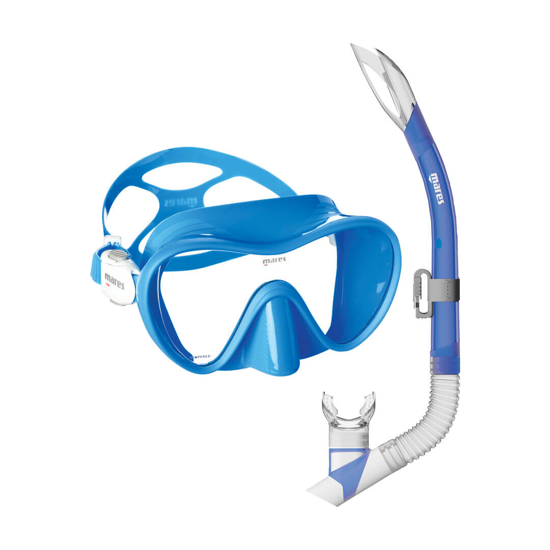 Mares Tropical Mask and Snorkel Package Blue