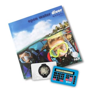 PADI Open Water Diver Manual - ERDPML + Dive Computer Access Codes
