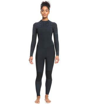 Roxy Swell 5/4/3mm Womens Back Zip Wetsuit - Black