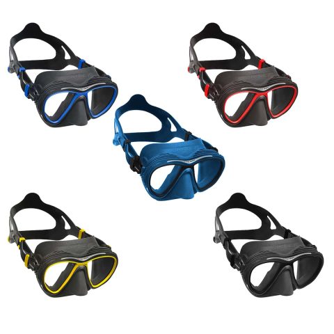 Cressi Quantum Anti Fog Mask With Black Skirt