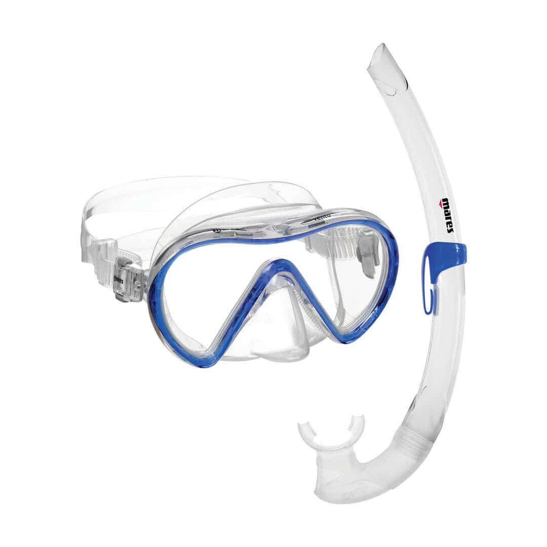 Mares Vento Mask and Snorkel Combo Blue