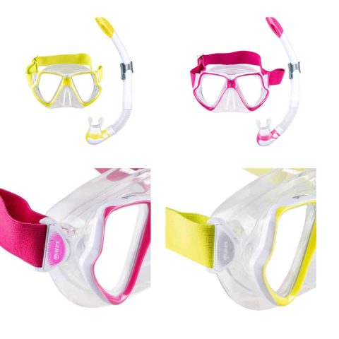 Mares Wahoo Neon Mask + Snorkel Combo Set