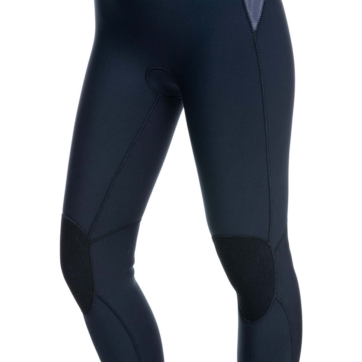 Roxy Syncro Womens 4/3mm Chest Zip Wetsuit Black Legs