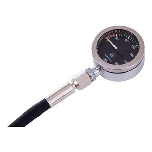 Apeks Tek Gauge With Hose - Metal Tek Contents Gauge With Hose