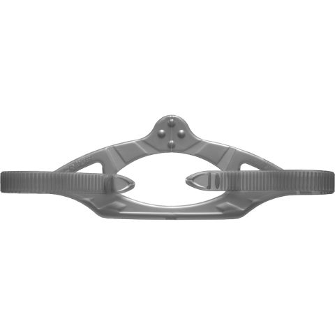 Cressi Crystal Silicone Replacment Mask Strap For Crystal Dive Masks Grey