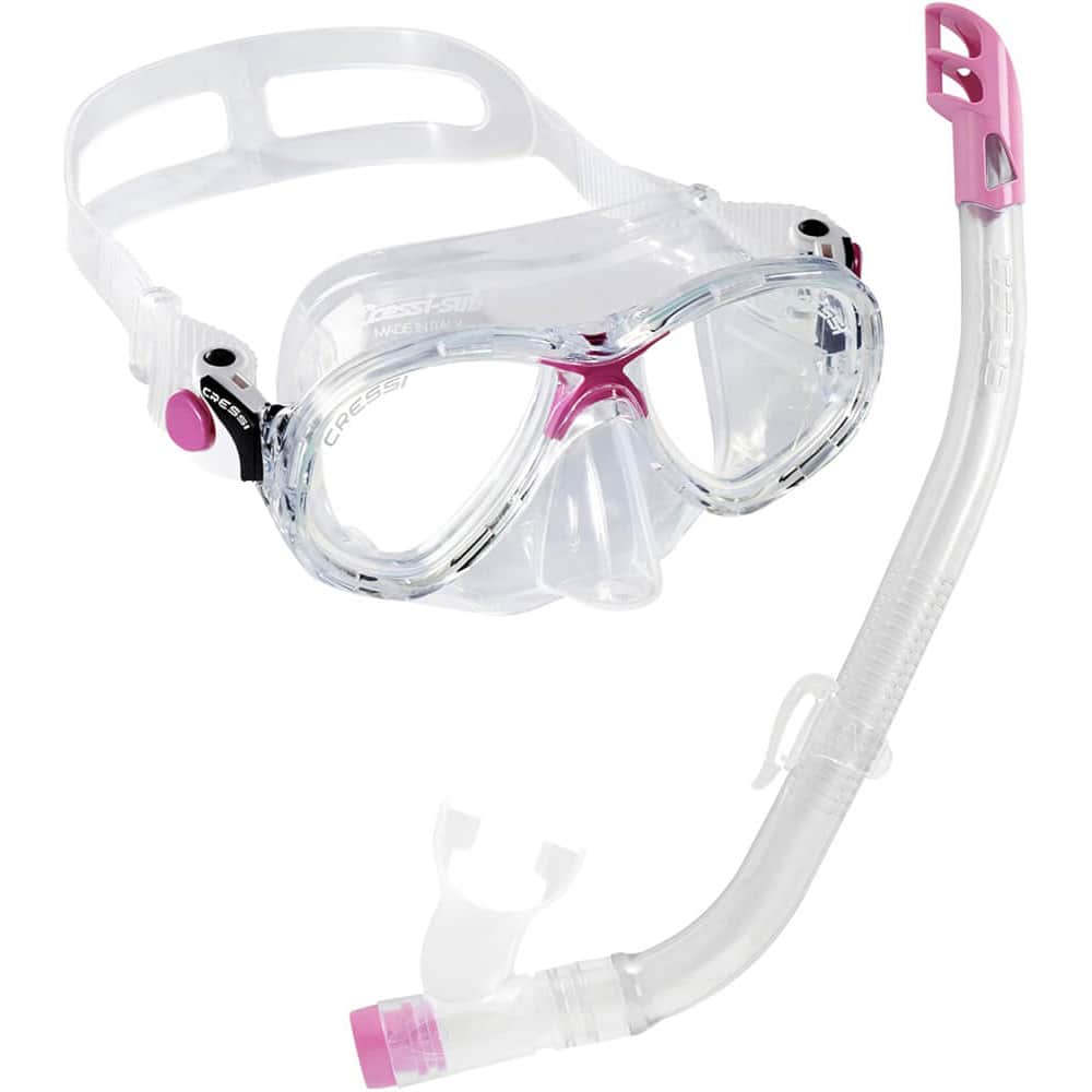Cressi Marea Junior Mask + Snorkel Combo Pink