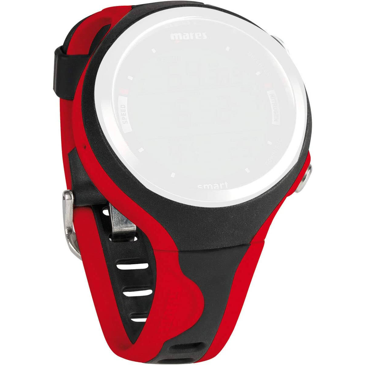 Mares Smart Computer Replacement Strap Black/Red