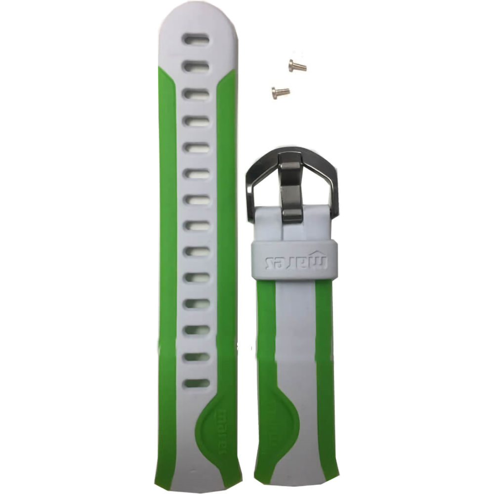 Mares Smart Computer Replacement Strap White/Lime Flat