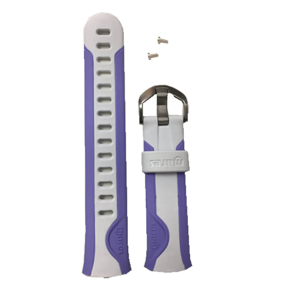 Mares Smart Computer Replacement Strap White/Lilac Flat