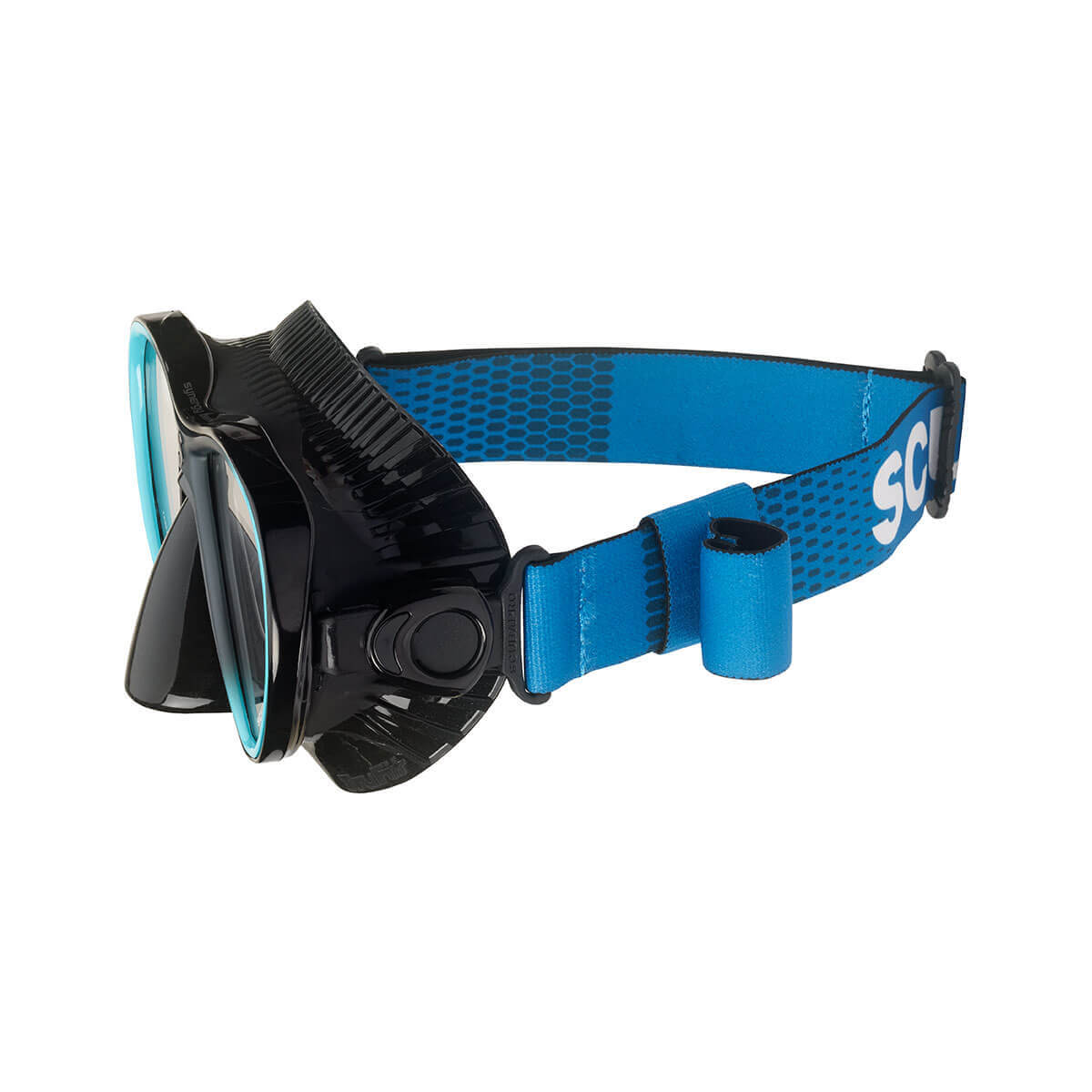 Scubapro Comfort Mask Strap Blue Fitted SNorkel Loop