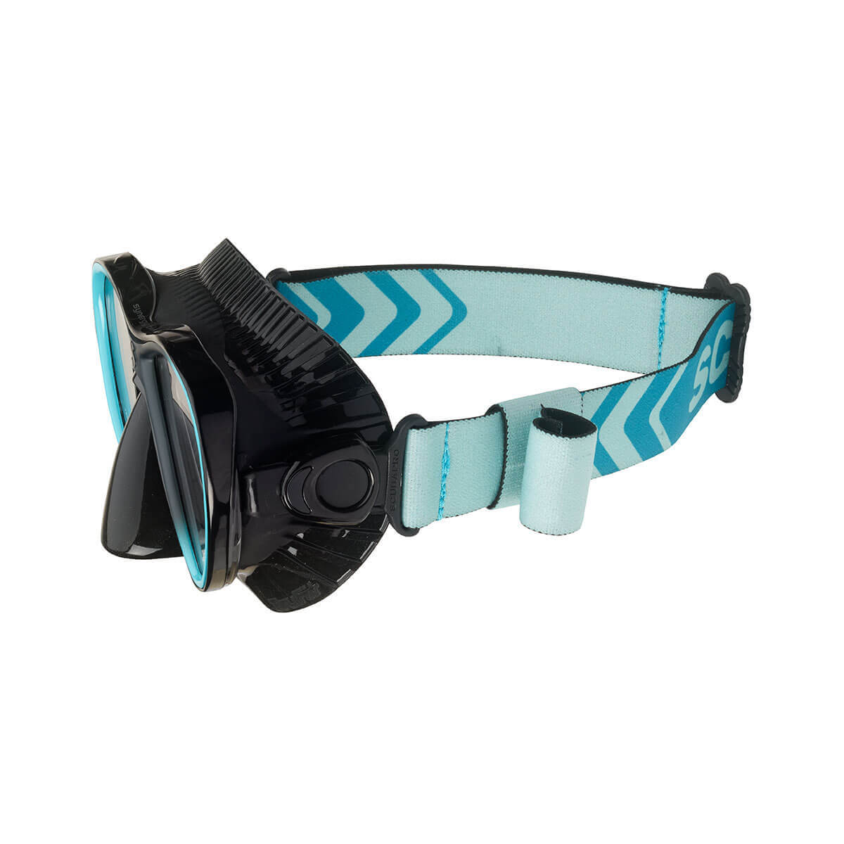Scubapro Comfort Mask Strap Turquoise Fitted SNorkel Loop