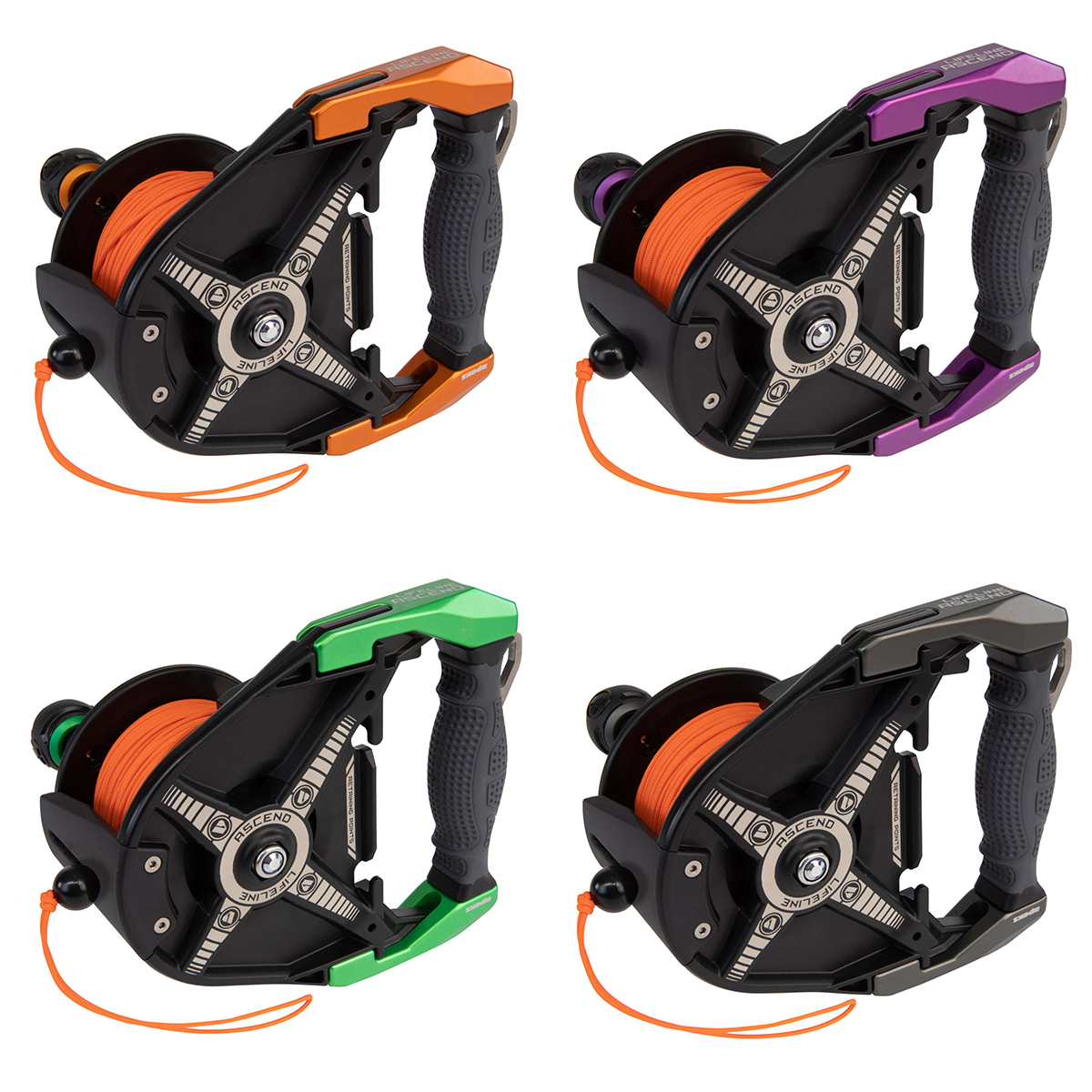 Apeks Ascend Reel 60m All Colours Back