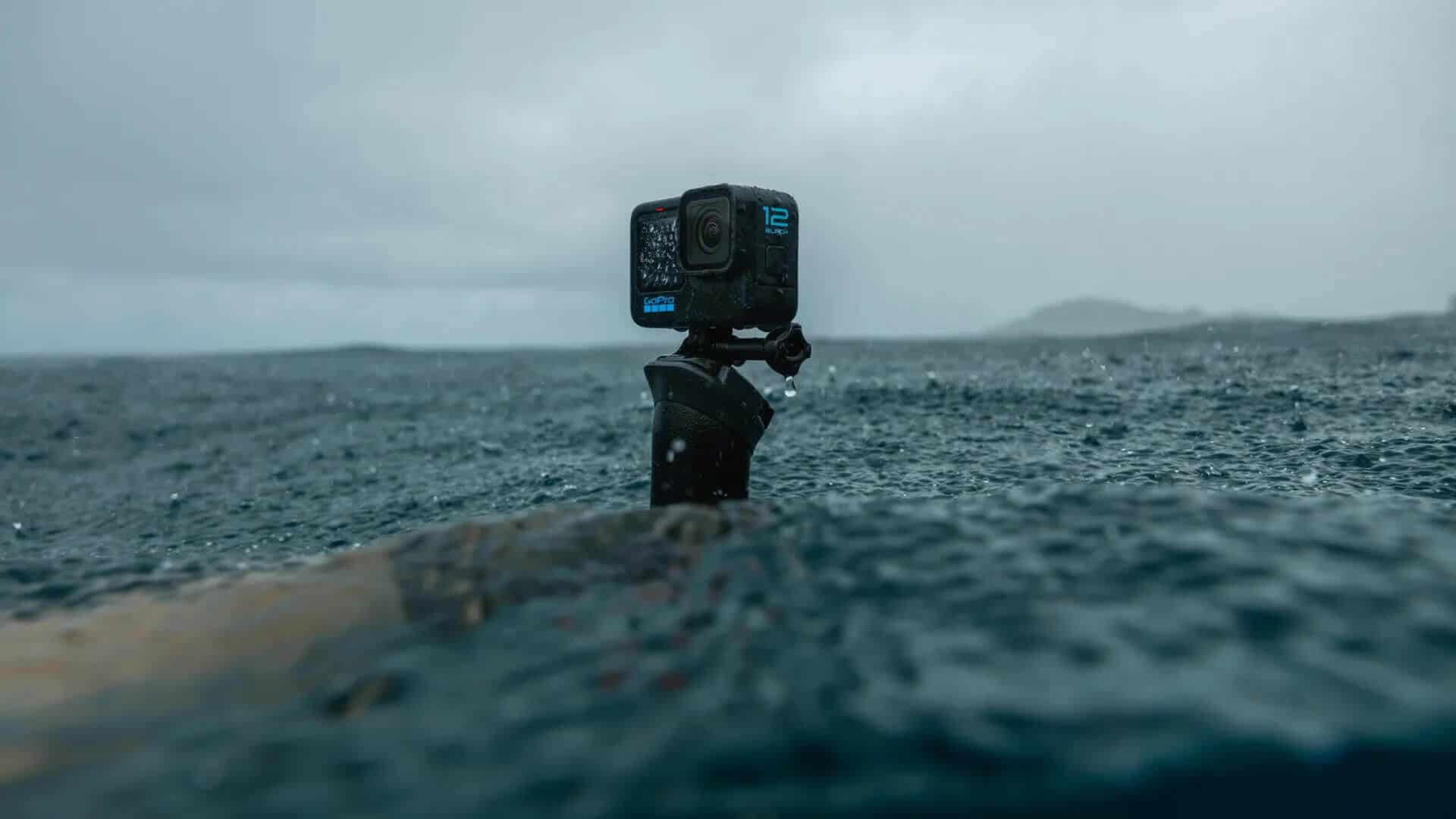 GoPro Hero12 Black Action Camera In Sea