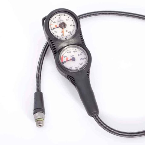 Miflex Twin Compact Console Depth + Contents Gauge With 80cm Miflex Hose