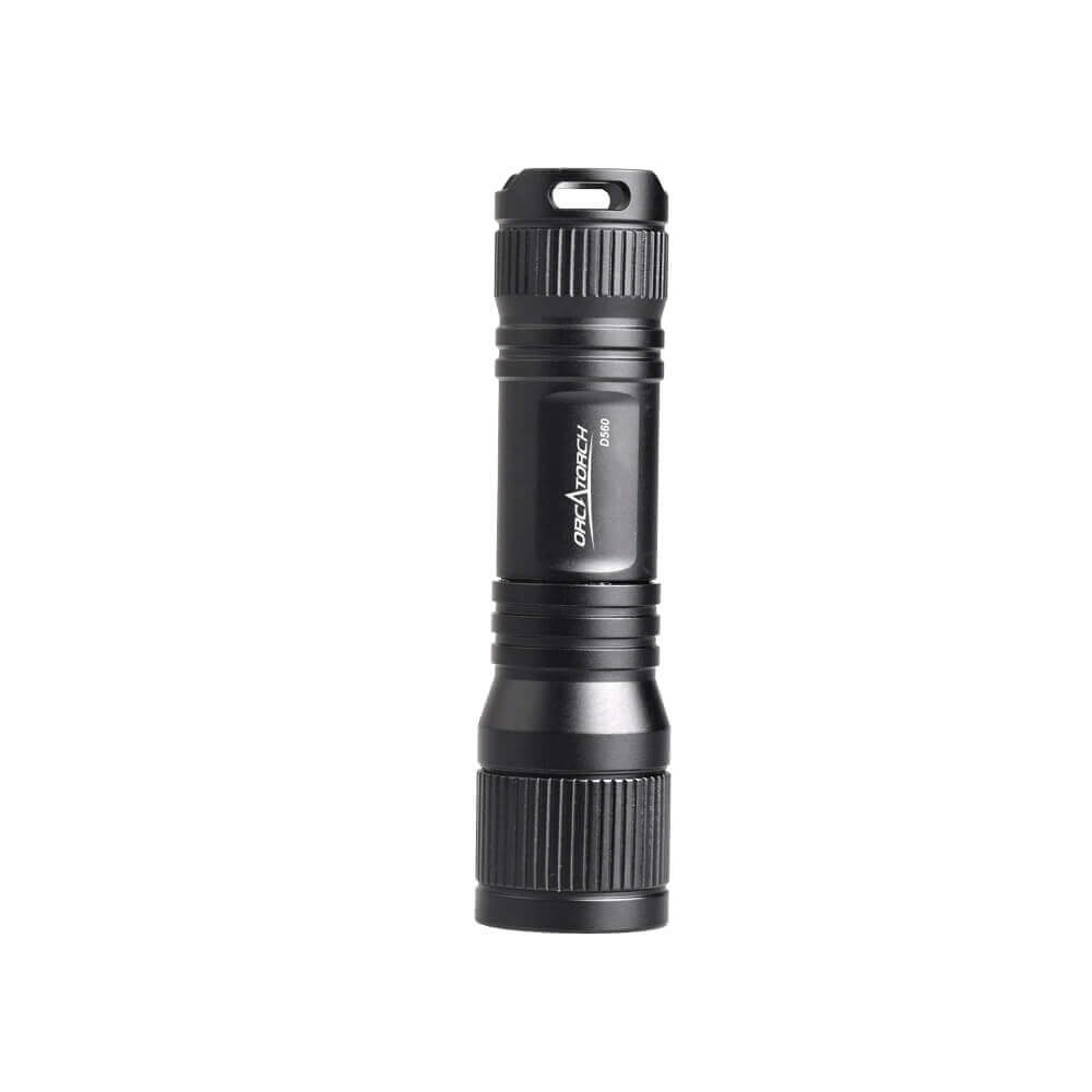 OrcaTorch D560 Dive Torch Black Vertical