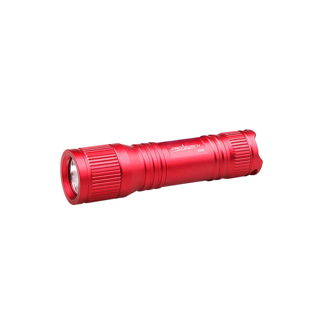 OrcaTorch D560 Dive Torch Red