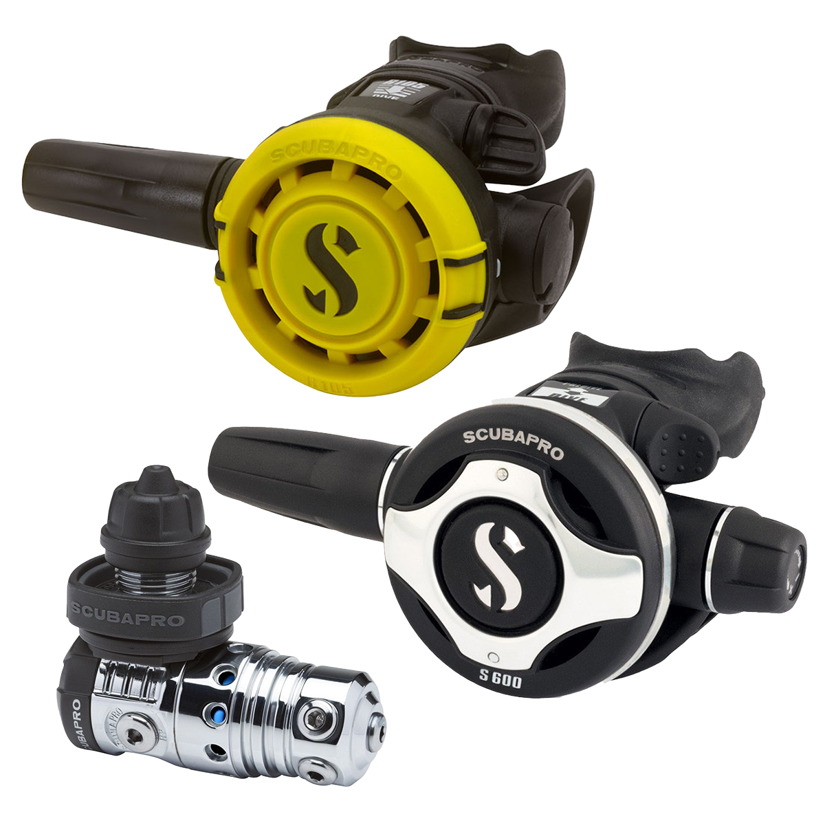 Scubapro MK25 S600 + R105 Octopus Bundle