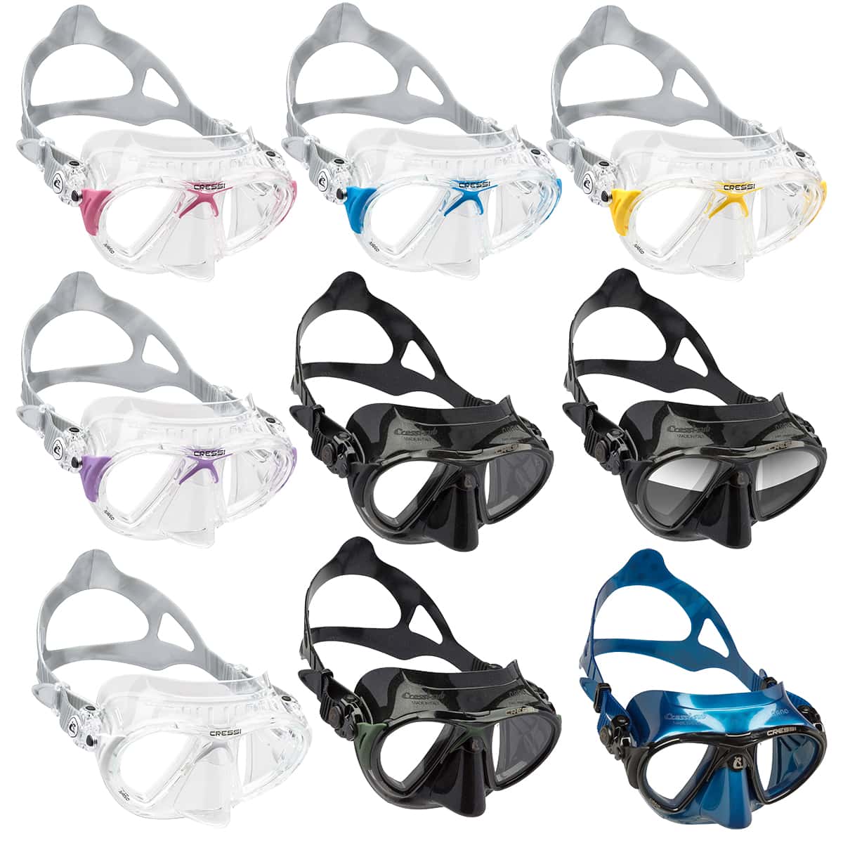 Cressi Nano Mask All Colours