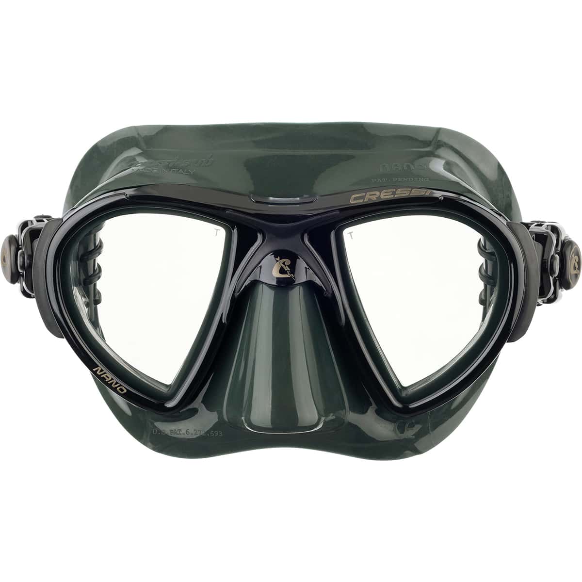 Cressi Nano Mask Green Front