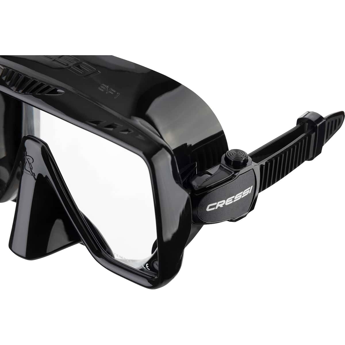 Cressi SF1 Mask Black Detail