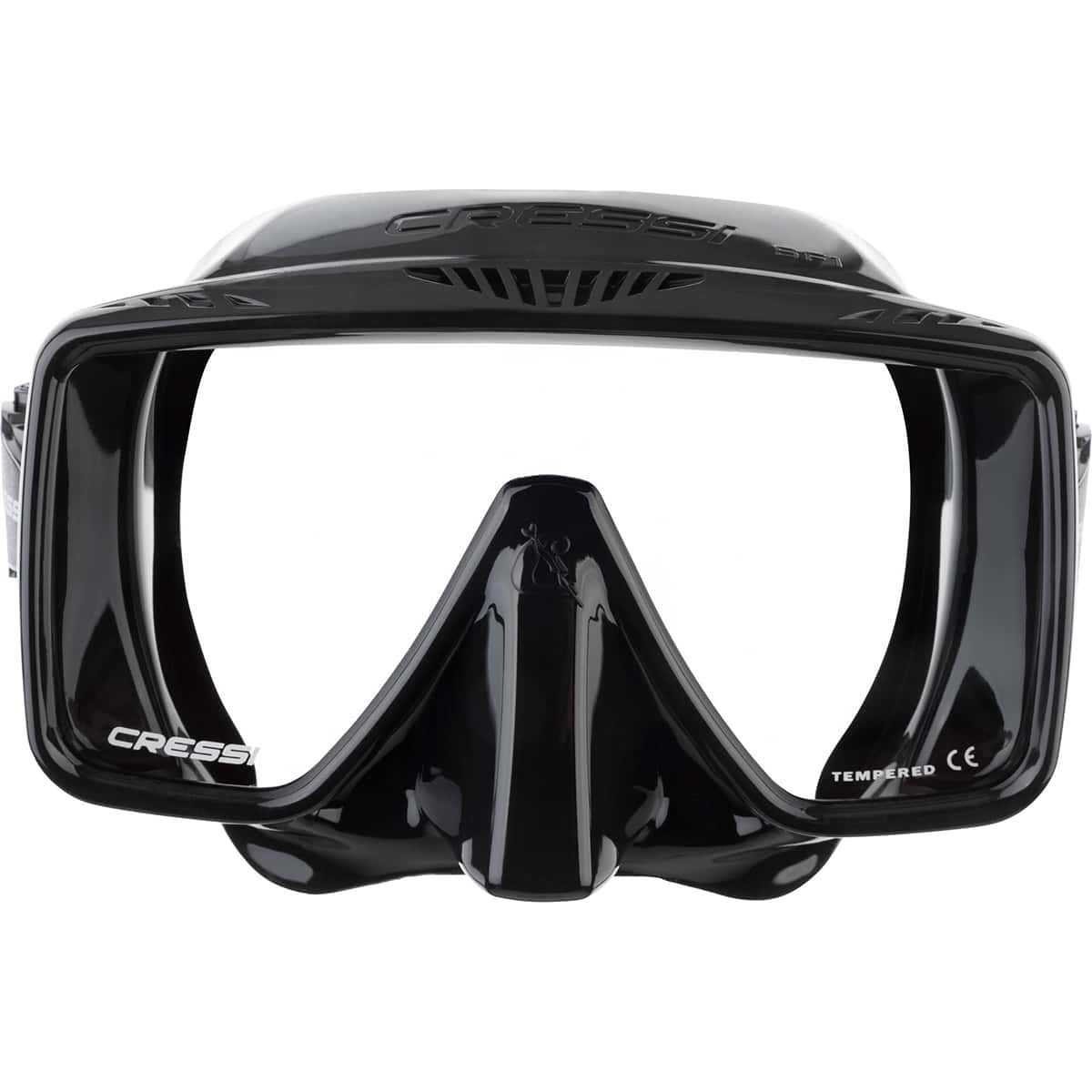 Cressi SF1 Mask Black Front