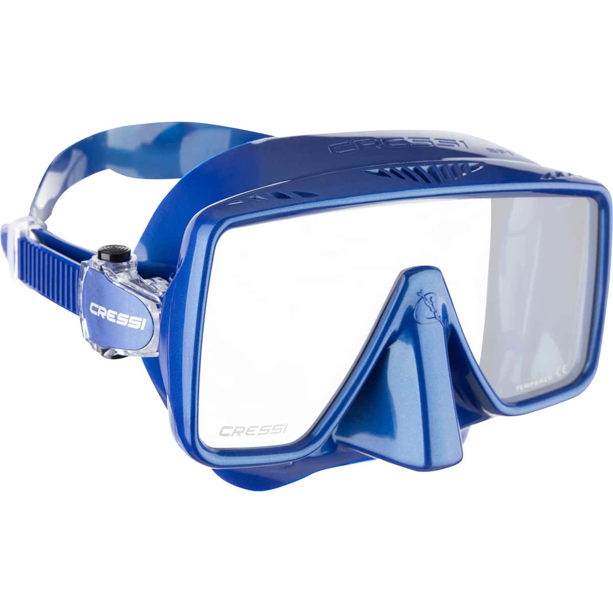 Cressi SF1 Mask Blue Profile