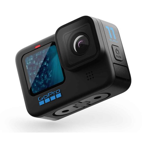 GoPro Hero11 Camera Floating On Angle