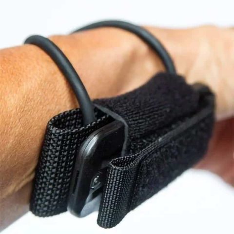 Eezycut Line Cutter In Bungee Mount On Wrist