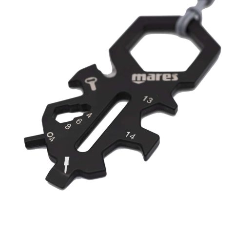 Mares Smarty Stainless Steel Multitool For Divers Detailed