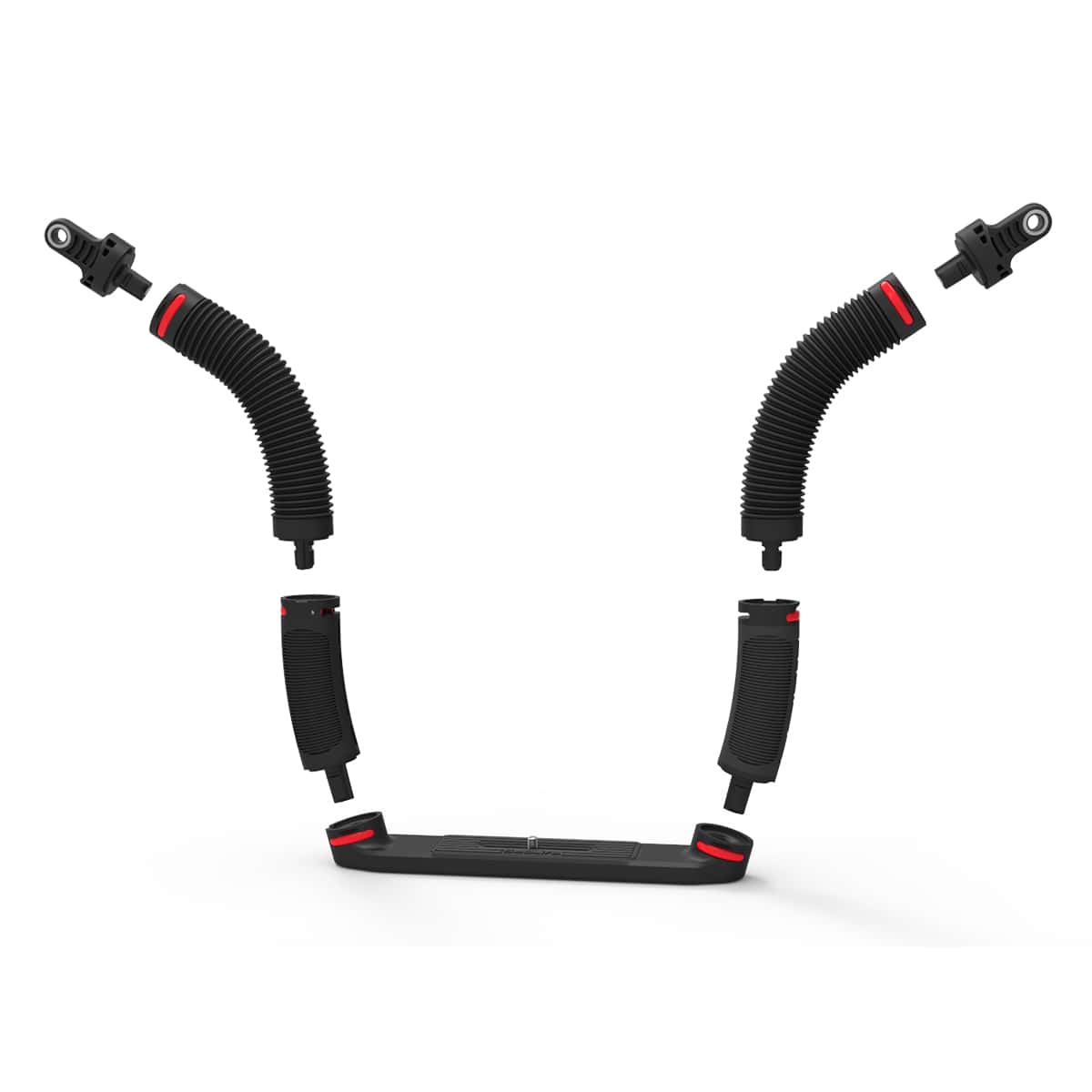 SeaLife Flex-Connect Dual Tray Kit Exploded View