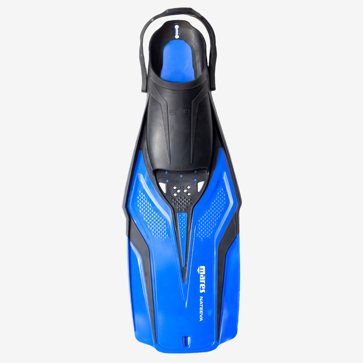 Mares Nateeva Adjustable Heel Snorkelling Fins Blue