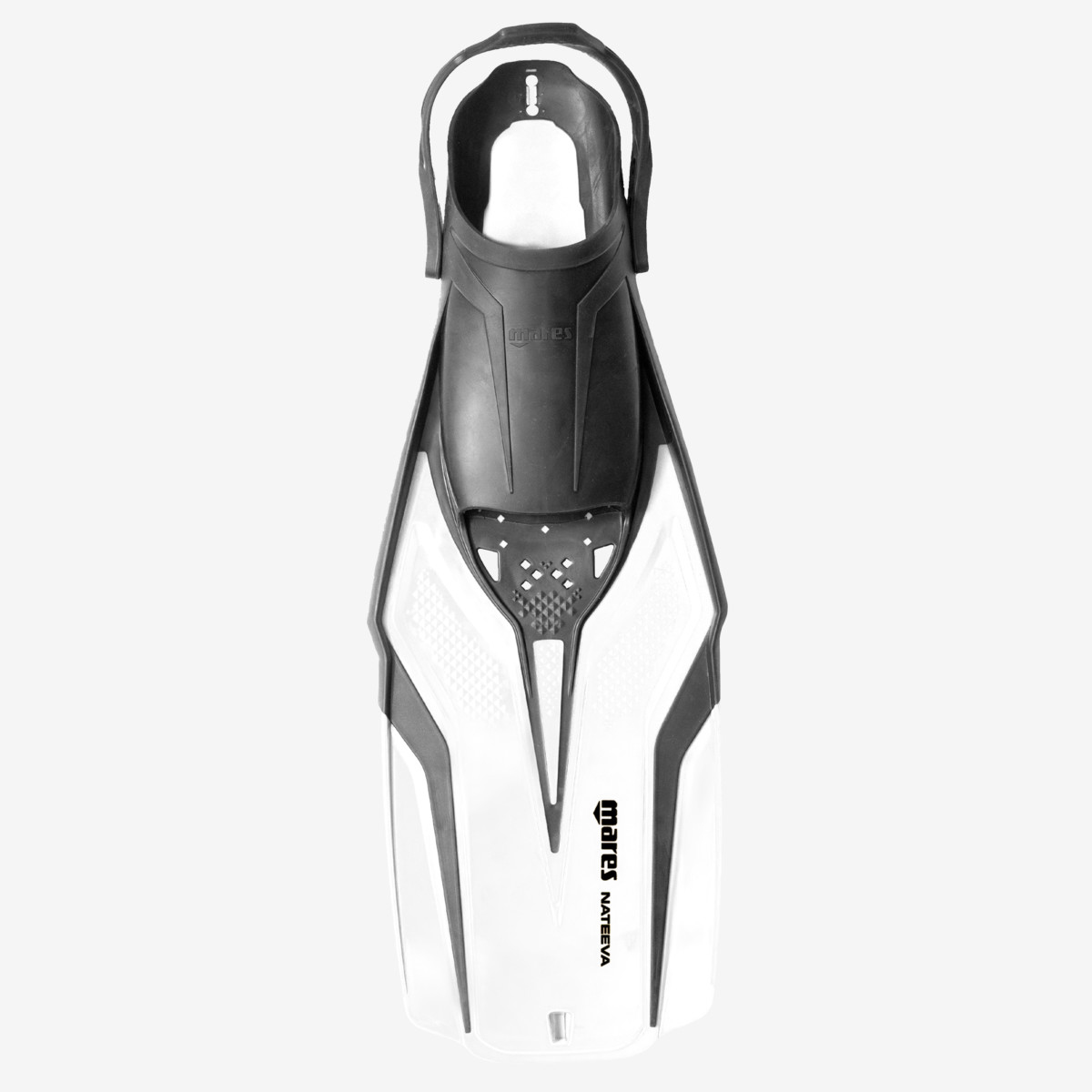 Mares Nateeva Adjustable Heel Snorkelling Fins White
