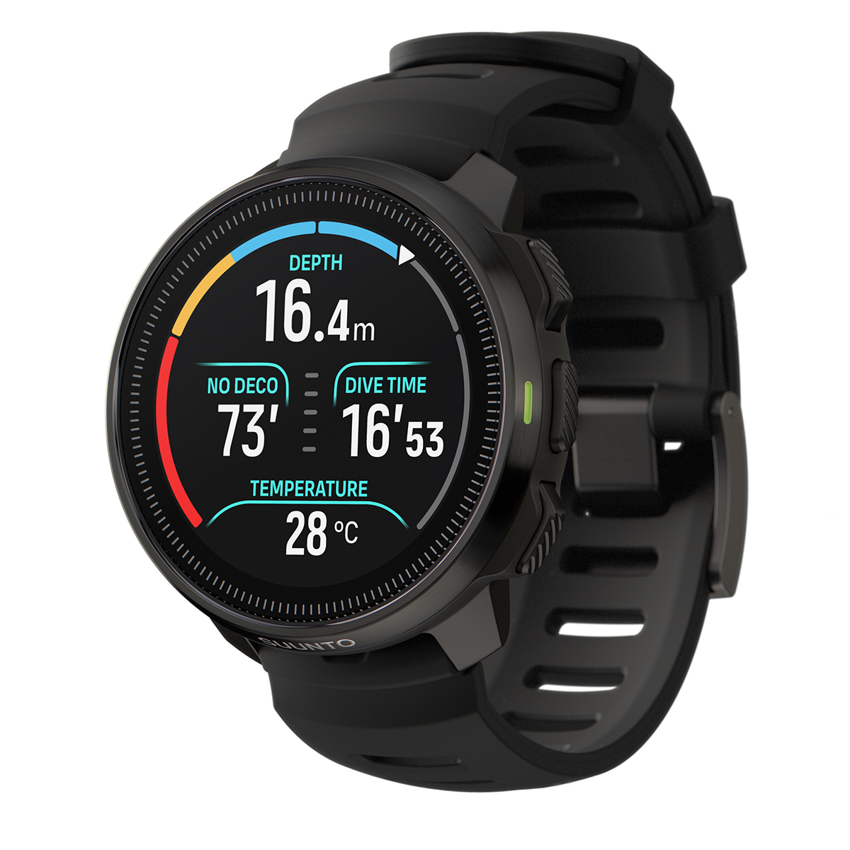 Suunto Ocean Dive Computer + Outdoor Sports Watch Black Dive Mode