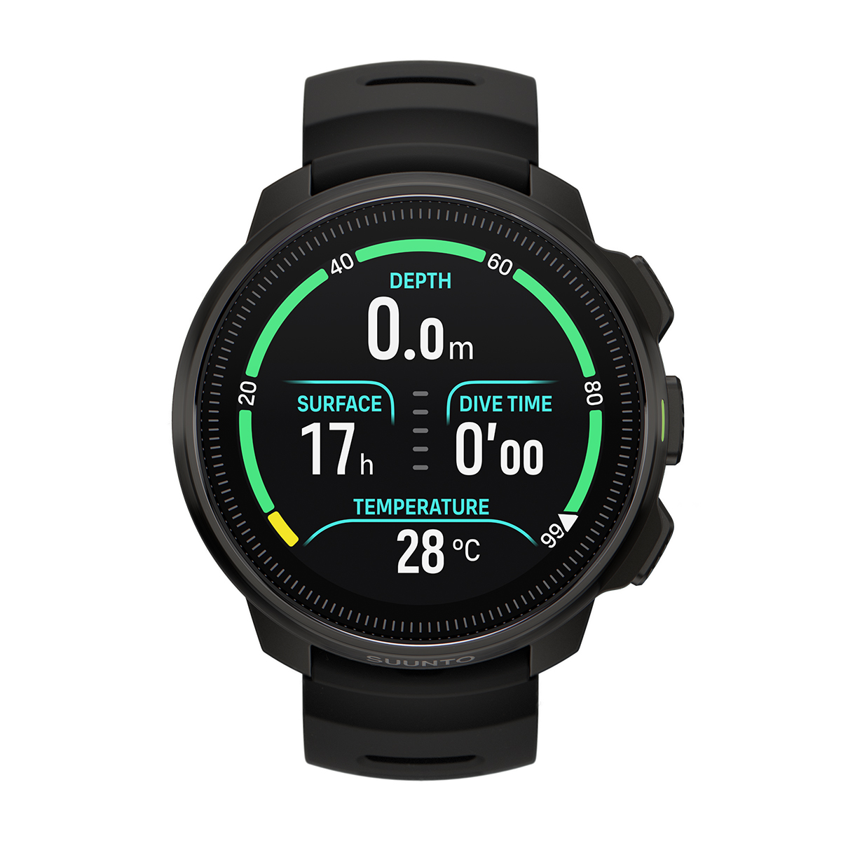 Suunto Ocean Dive Computer + Outdoor Sports Watch All Black