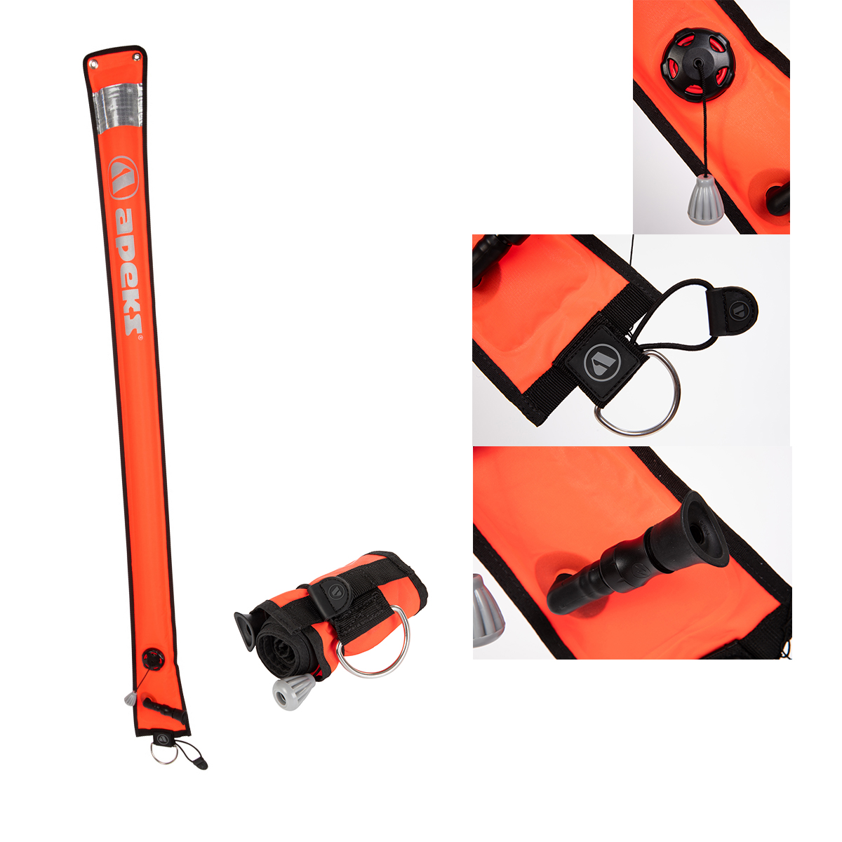 Apeks Orange 1.4m DSMB Main Image